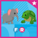 Fly Ride turtle and elephant adopt me.