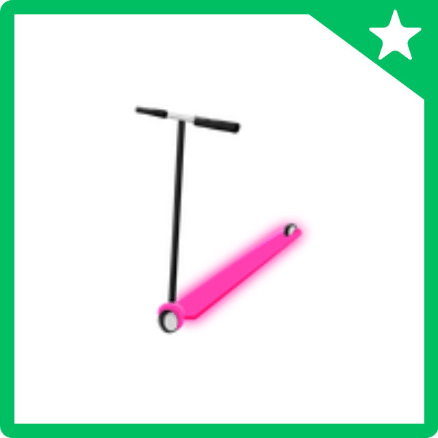 Neon Pink Scooter adopt me