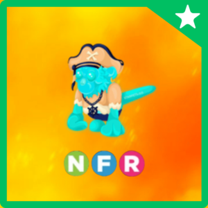 Neon fly ride Pirate Ghost Capuchin Monkey (Adopt Me Pet)