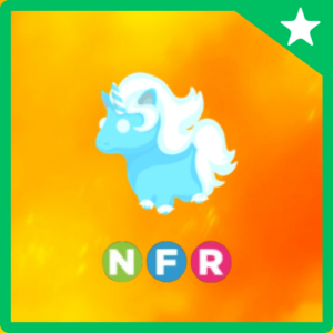 Neon fly ride frost unicron (Adopt Me Pet)
