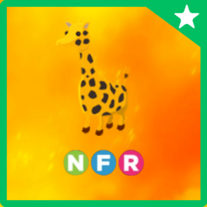 Neon fly ride giraffe (Adopt Me Pet)