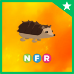 Neon fly ride hedgehod (Adopt Me Pet)