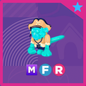 mega fly ride Pirate Ghost Capuchin Monkey (Adopt Me Pet)