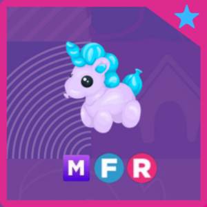 mega fly ride balloon unicorn (Adopt Me Pet)
