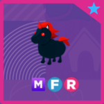 mega fly ride evil unicorn (Adopt Me Pet)