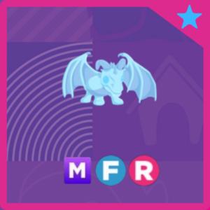 mega fly ride frost dragon (Adopt Me Pet)