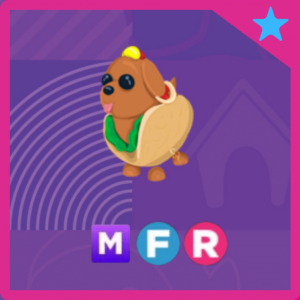 mega fly ride hotdoggo dog(Adopt Me Pet)