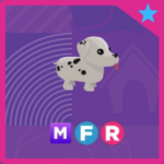 mega fly ride santa dog (Adopt Me Pet)