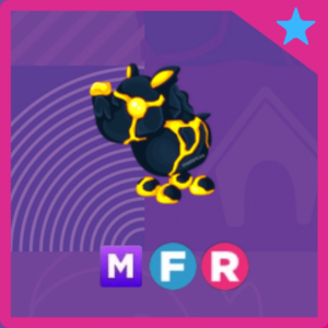 mega fly ride volcanic rhino (Adopt Me Pet)