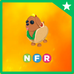 neon fly ride hotdog dog
